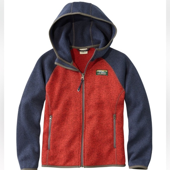 Kids LL Bean Sweater Fleece Jacket - Picture 7 of 11